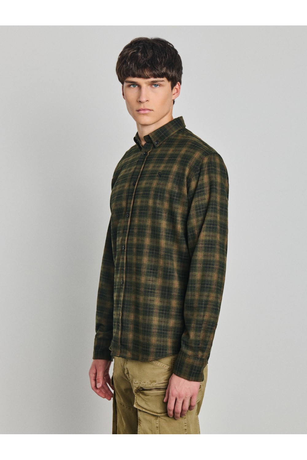 STAFF JEANS & CO NOEL MAN SHIRT KHAKI 61-006.056