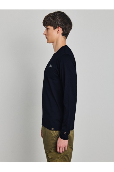 STAFF JEANS & CO ERIC MAN LONGSLEEVE NAVY BLUE 64-301.056