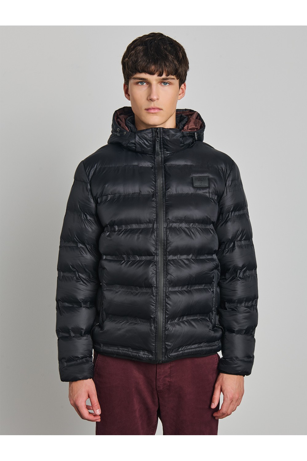 STAFF JEANS & CO TYLER MAN PUFFER JACKET BLACK 66-001.056