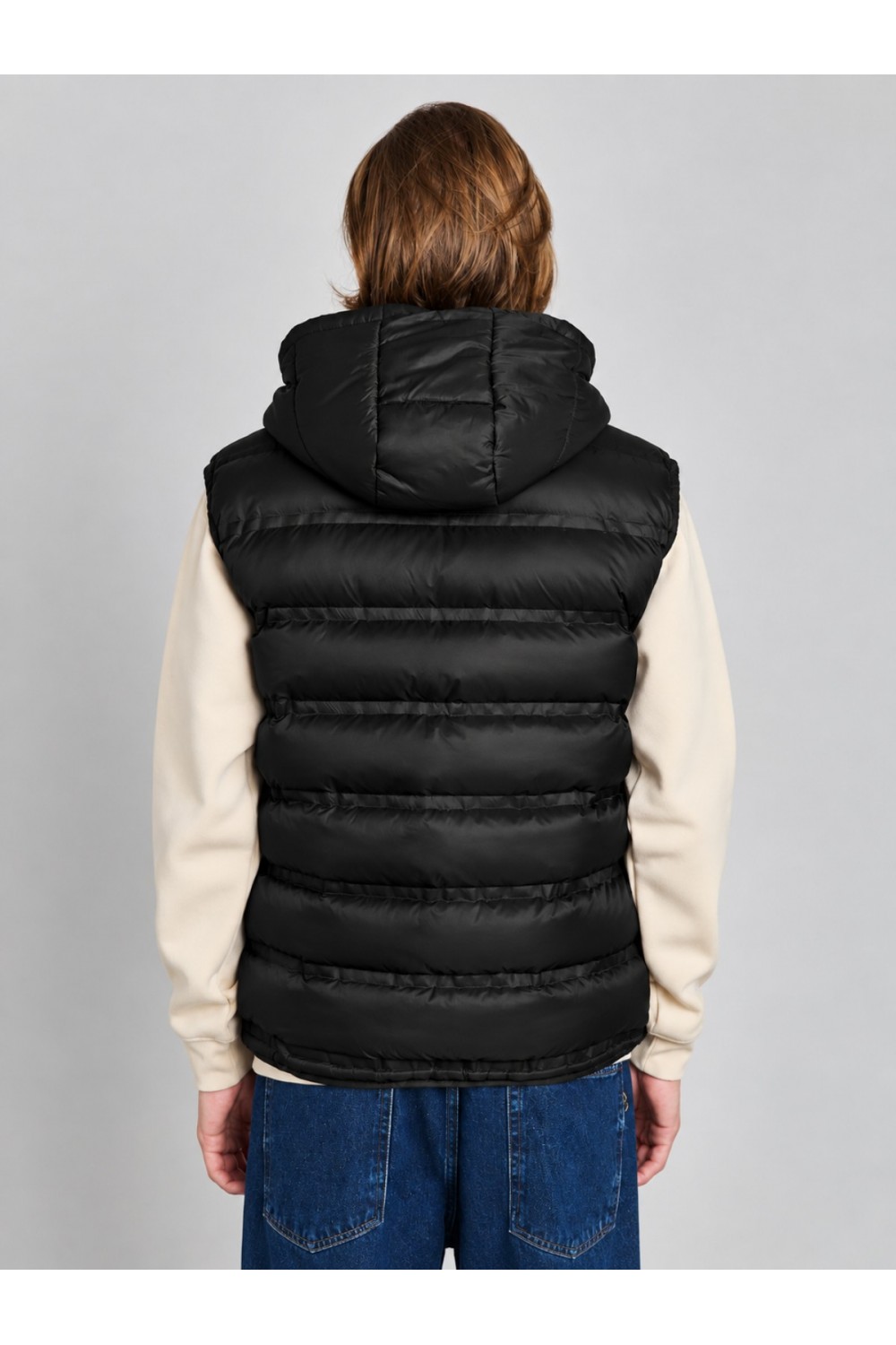 STAFF JEANS & CO TAYLOR MAN SLEEVELESS JACKET BLACK 66-101.056