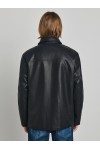 STAFF JEANS & CO WILLIAM MAN ECO LEATHER JACKET BLACK 66-201.056