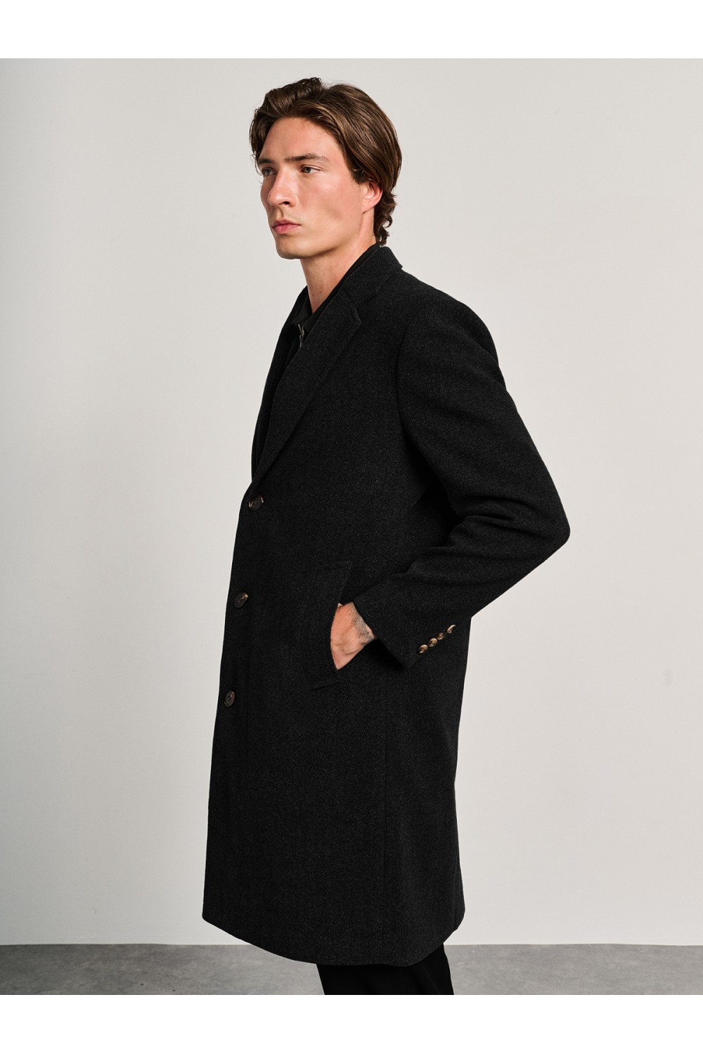 STAFF JEANS & CO ALISTER MAN COAT JACKET BLACK 66-301.056