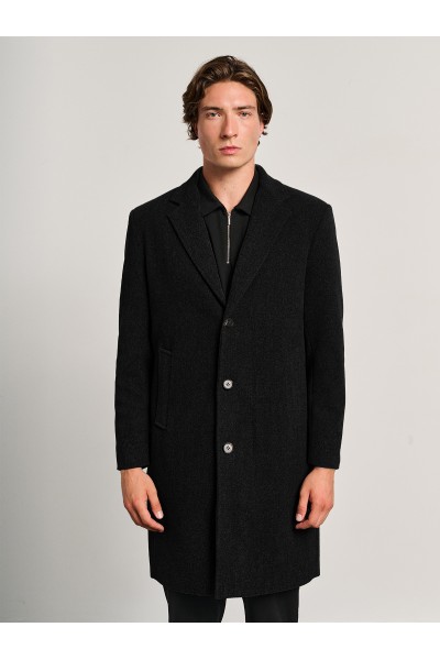 STAFF JEANS & CO ALISTER MAN COAT JACKET BLACK 66-301.056