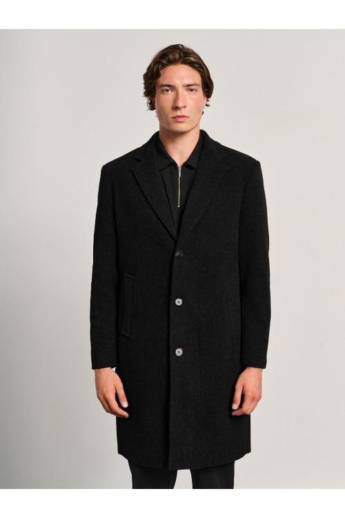 STAFF JEANS & CO ALISTER MAN COAT JACKET BLACK 66-301.056