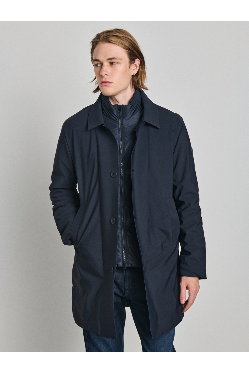 STAFF JEANS & CO RYAN MAN PARKA JACKET BLUE 66-303.056