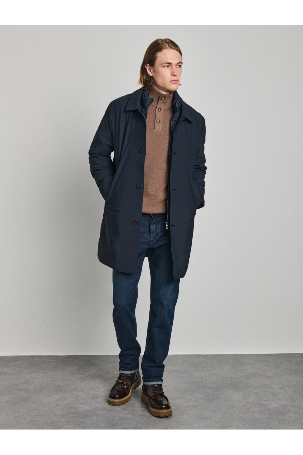 STAFF JEANS & CO RYAN MAN PARKA JACKET BLUE 66-303.056