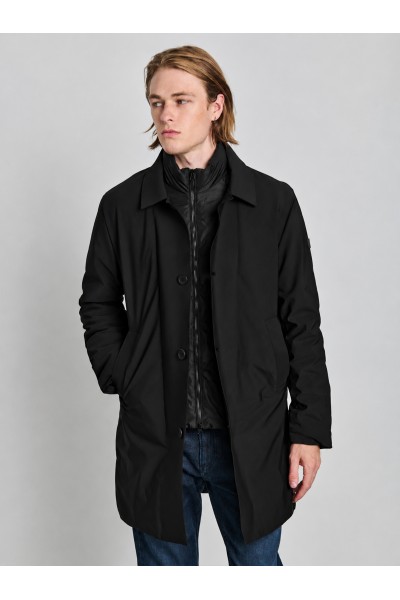 STAFF JEANS & CO RYAN MAN PARKA JACKET BLACK 66-303.056