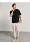 STAFF JEANS & CO CEDAR MAN T-SHIRT RELAXED FIT BLACK 64-027.054