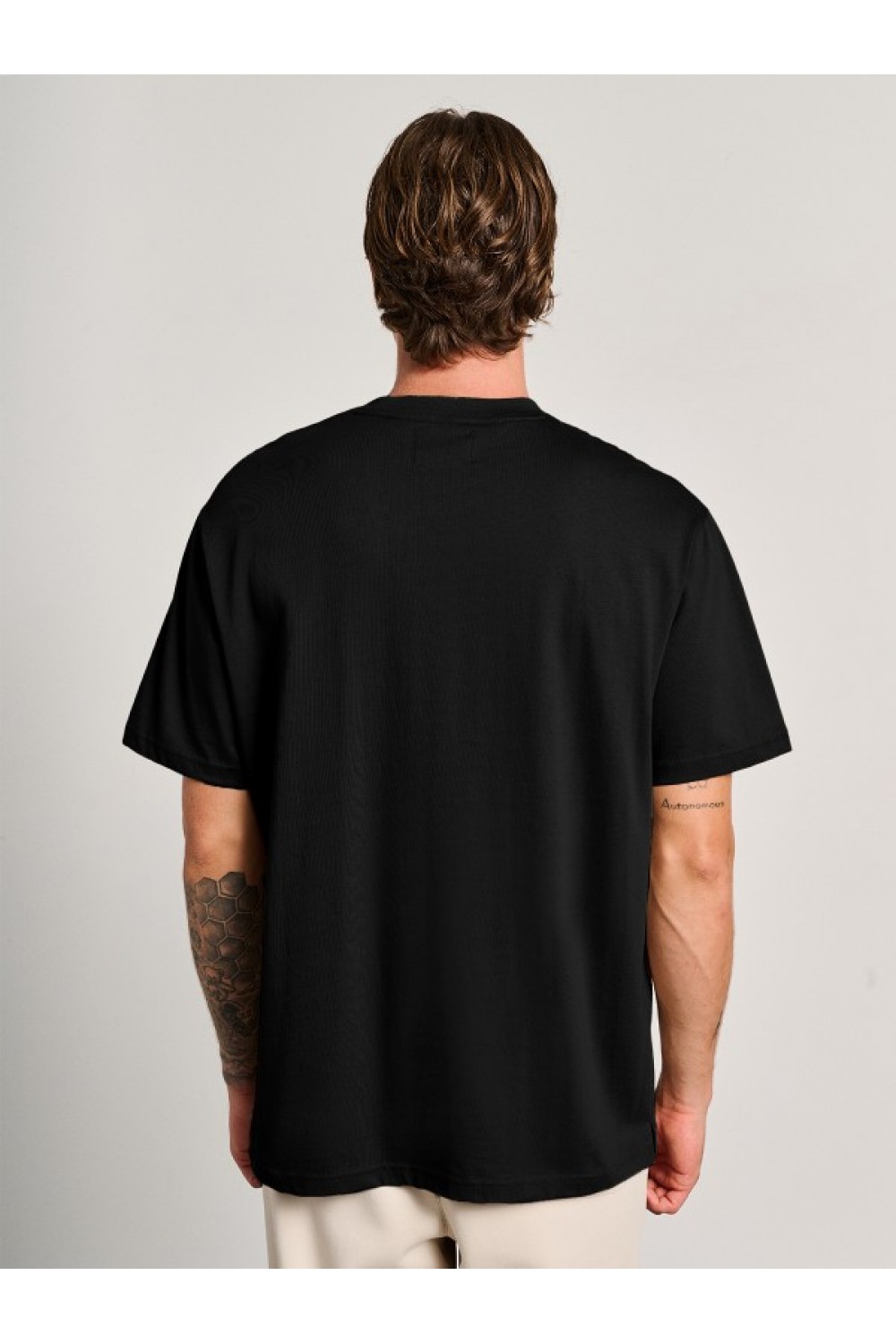 STAFF JEANS & CO CEDAR MAN T-SHIRT RELAXED FIT BLACK 64-027.054