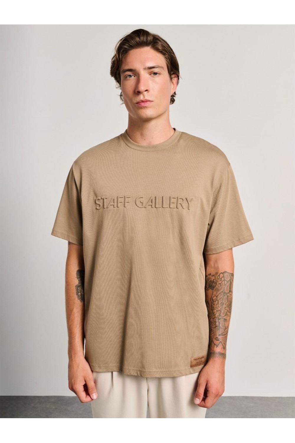 STAFF JEANS & CO CEDAR MAN T-SHIRT RELAXED FIT BEIGE 64-027.054