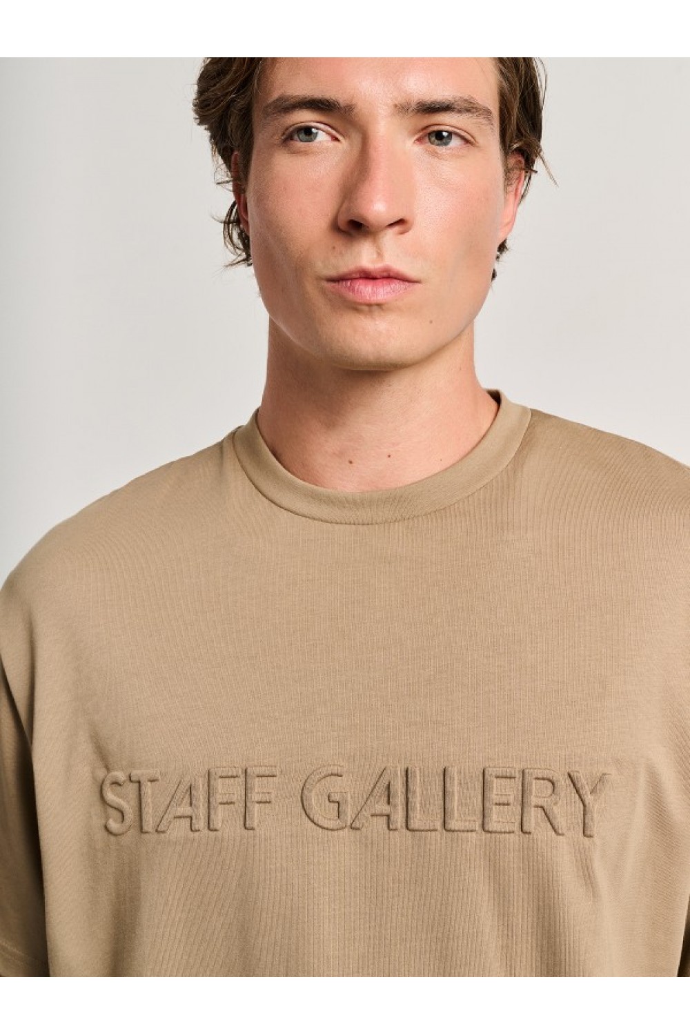STAFF JEANS & CO CEDAR MAN T-SHIRT RELAXED FIT BEIGE 64-027.054