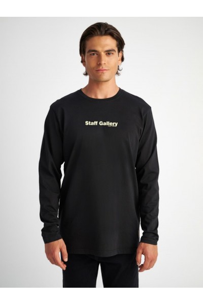 STAFF JEANS & CO SAGE MAN LONGSLEEVE BLACK 64-304.052