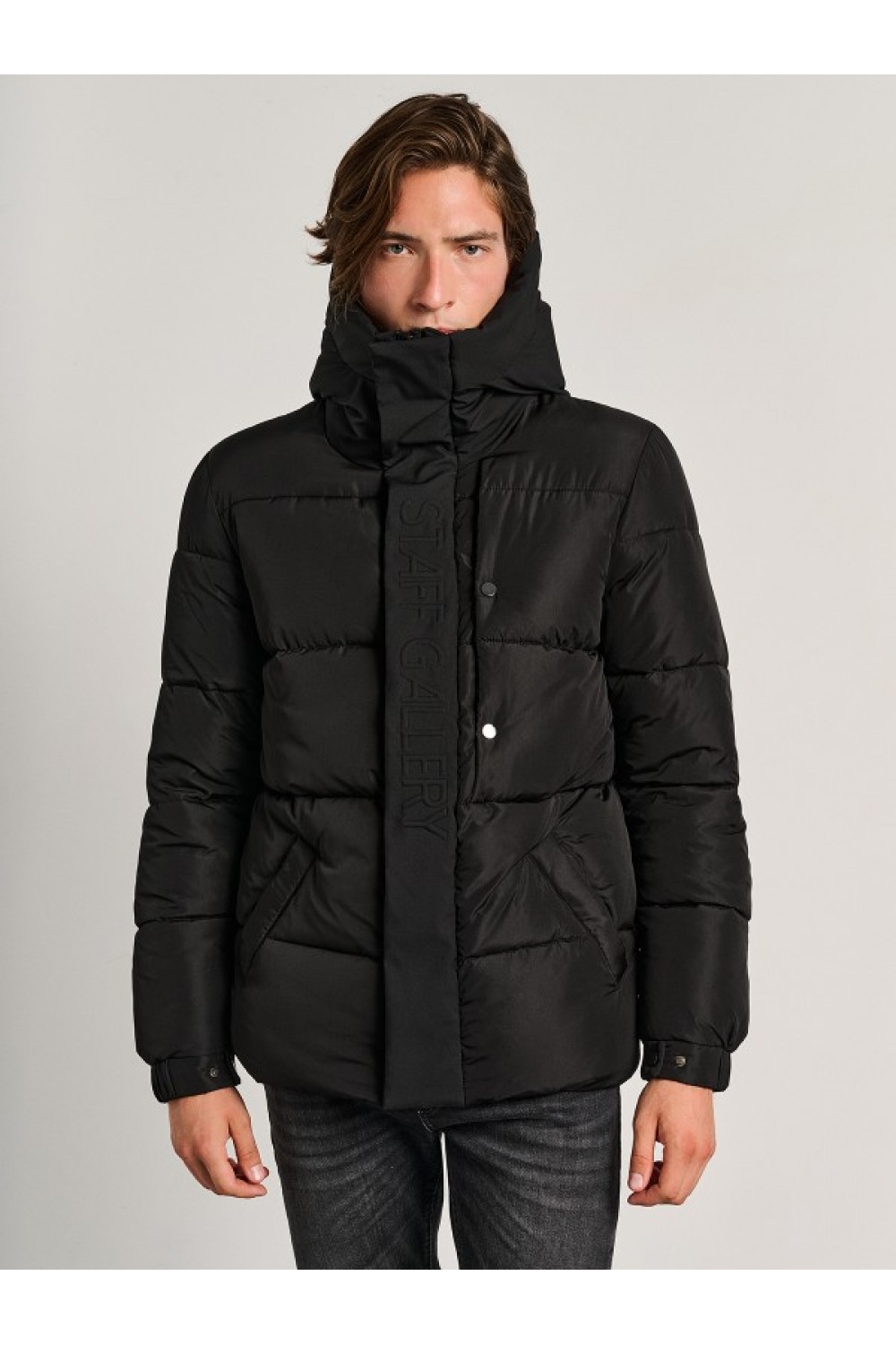 STAFF JEANS & CO JONES JACKET BLACK 66-007.054