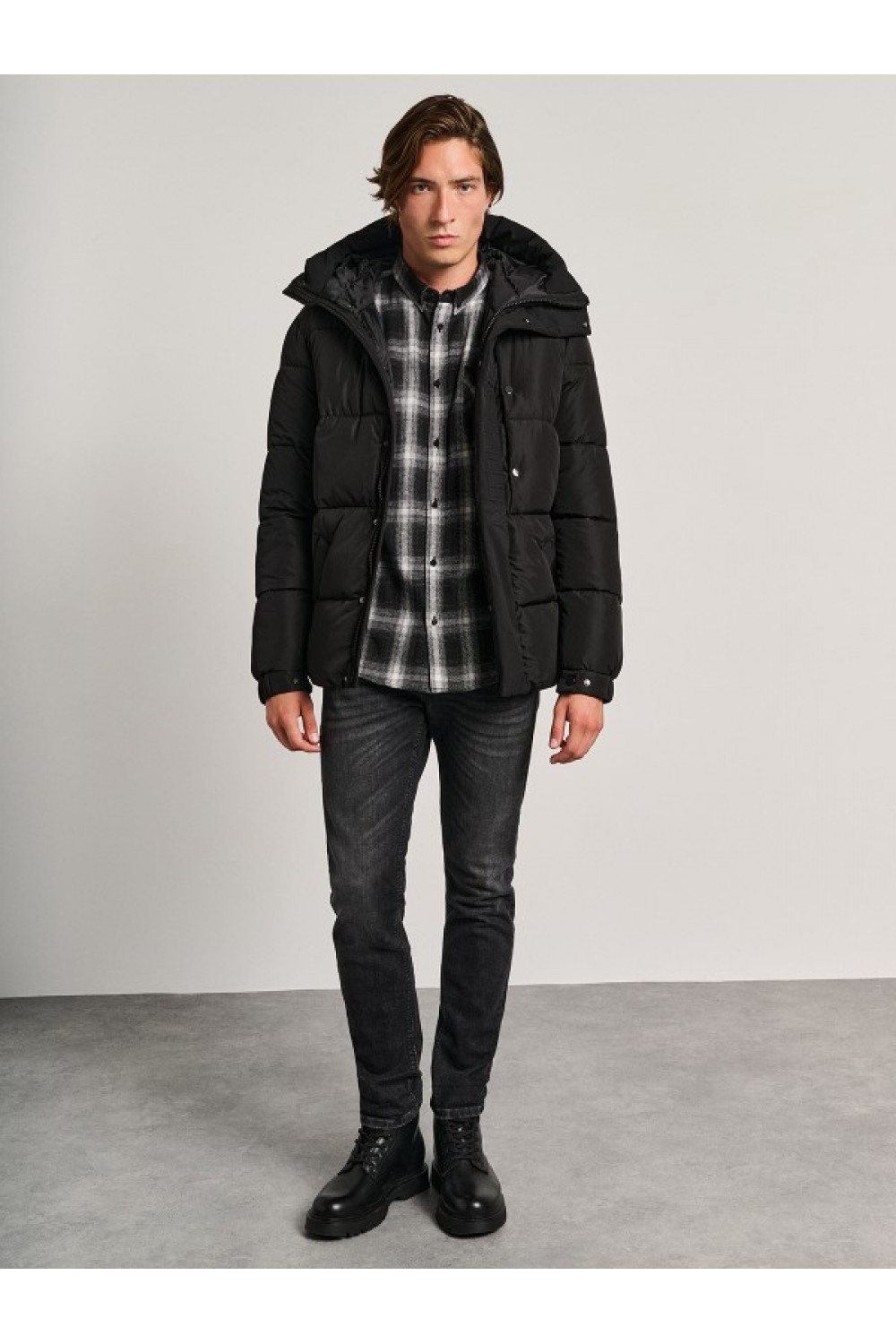 STAFF JEANS & CO JONES JACKET BLACK 66-007.054