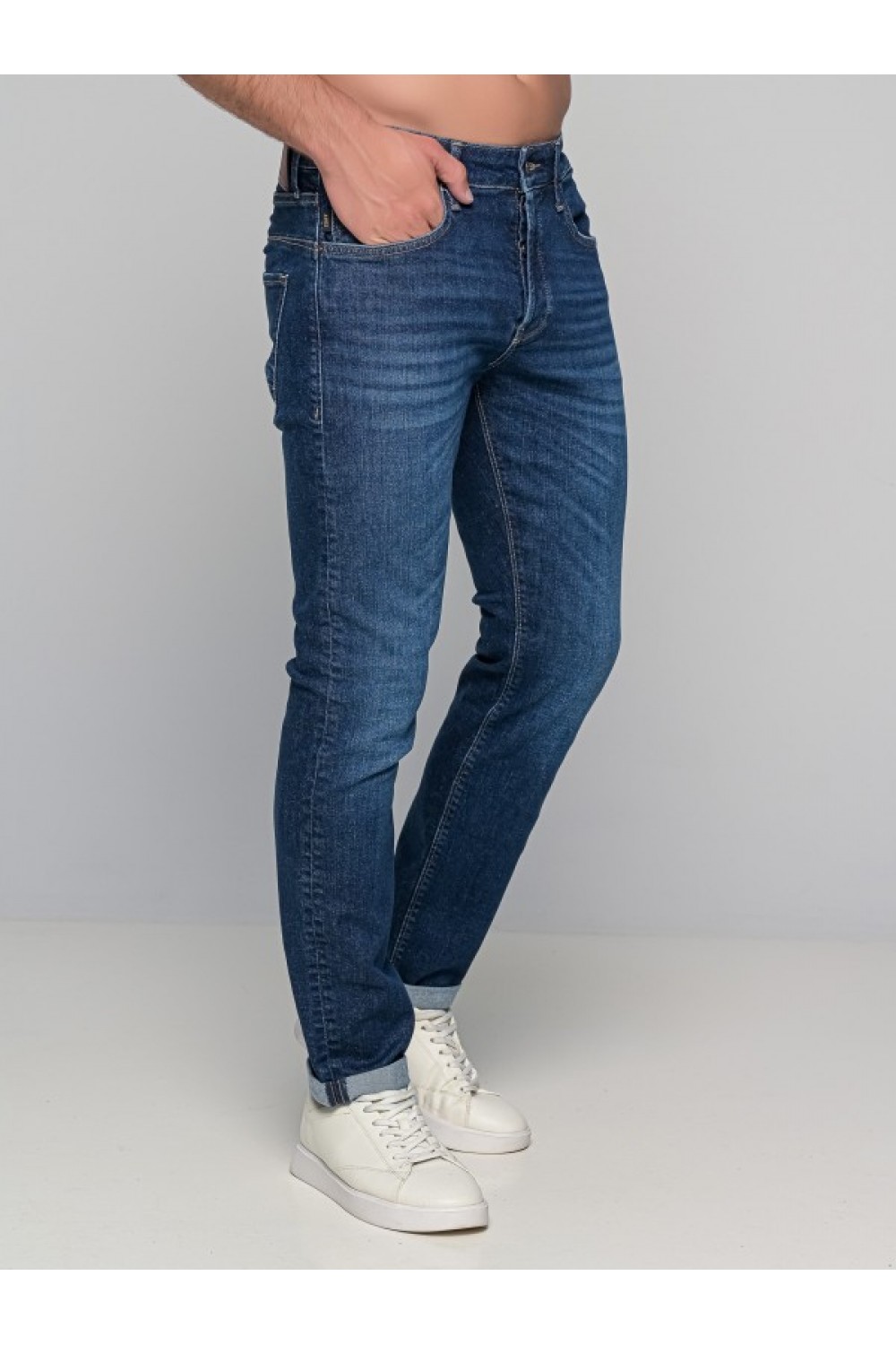 STAFF JEANS & CO SIMON MAN PANT 00-TYPOS BLUE 5-829.585.B2.052
