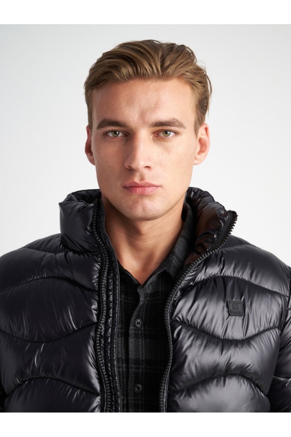 STAFF JEANS & CO SAM MAN PUFFER JACKET BLACK 66-003.052