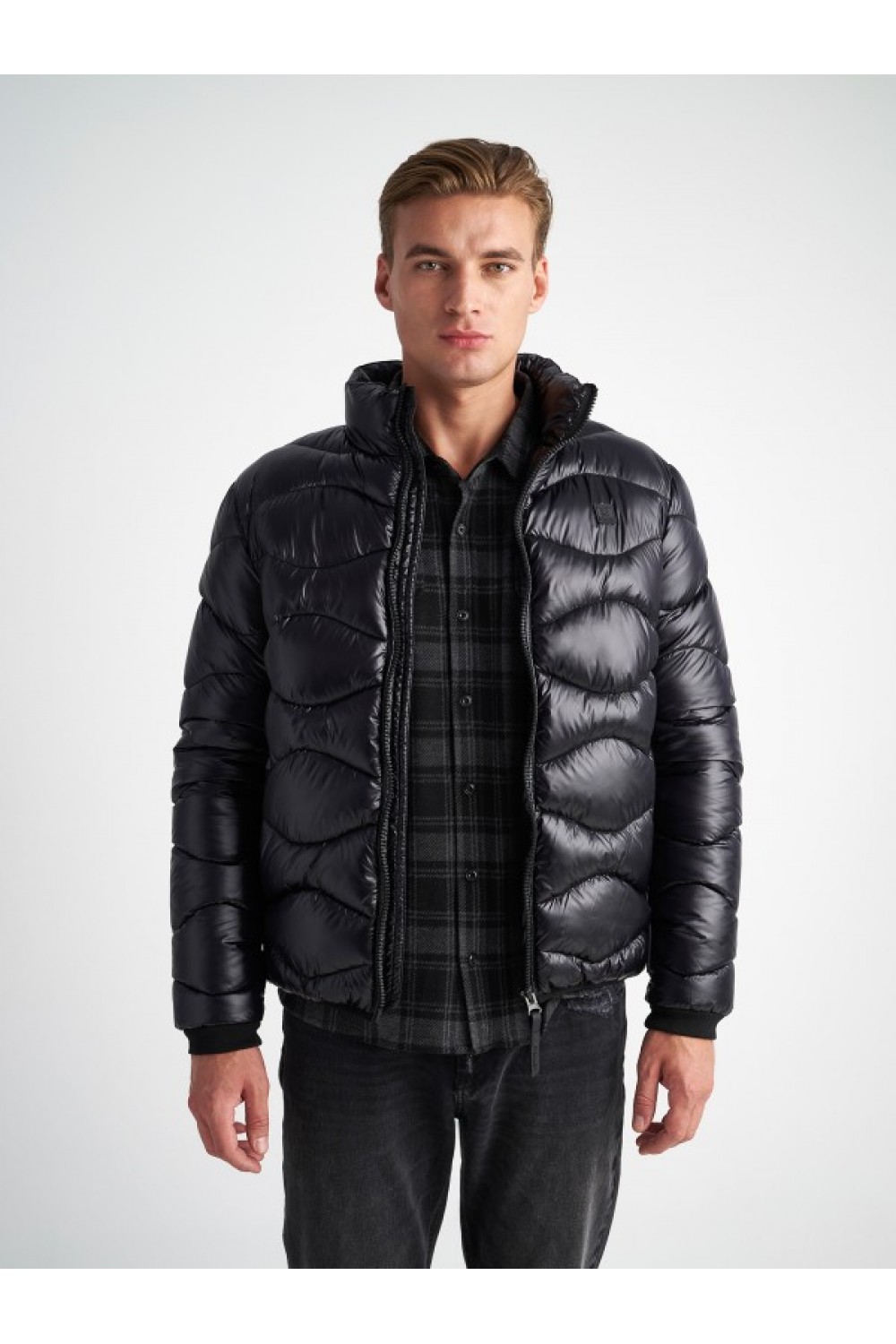STAFF JEANS & CO SAM MAN PUFFER JACKET BLACK 66-003.052