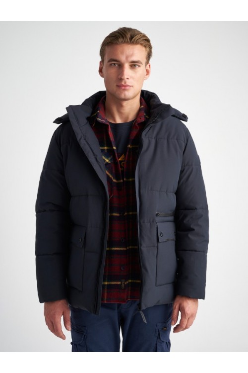 STAFF JEANS & CO GRAPPA MAN PUFFER JACKET BLUE NAVY 66-005.052