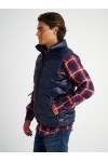 STAFF JEANS & CO MARC MAN SLEEVELESS PUFFER JACKET BLUE NAVY 66-101.052