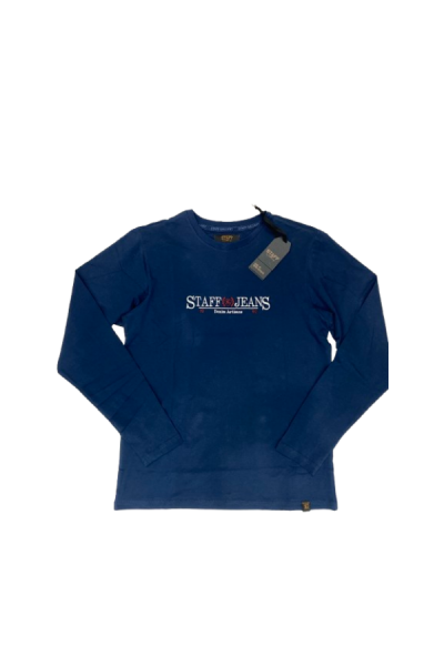 STAFF JEANS & CO MURPHY MAN LONGSLEEVE BLUE NAVY 64-301.052