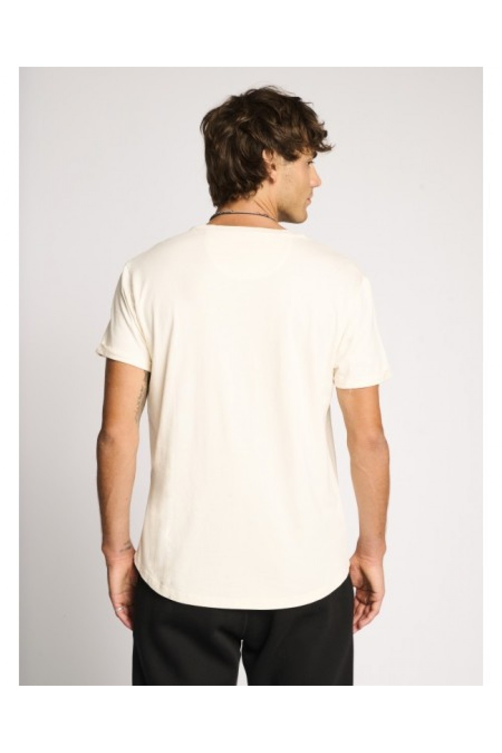 STAFF JEANS & CO LAND MAN T-SHIRT OFF WHITE 64-003.050
