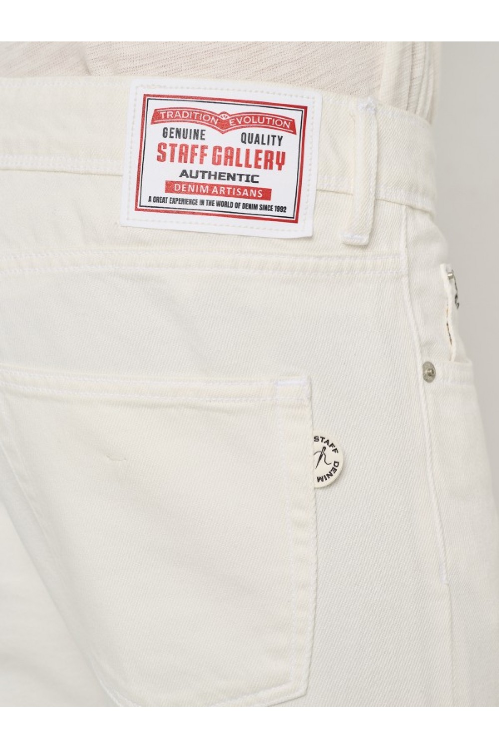 STAFF JEANS & CO DAVIS MAN PANT WHITE 5-822.053.9.055