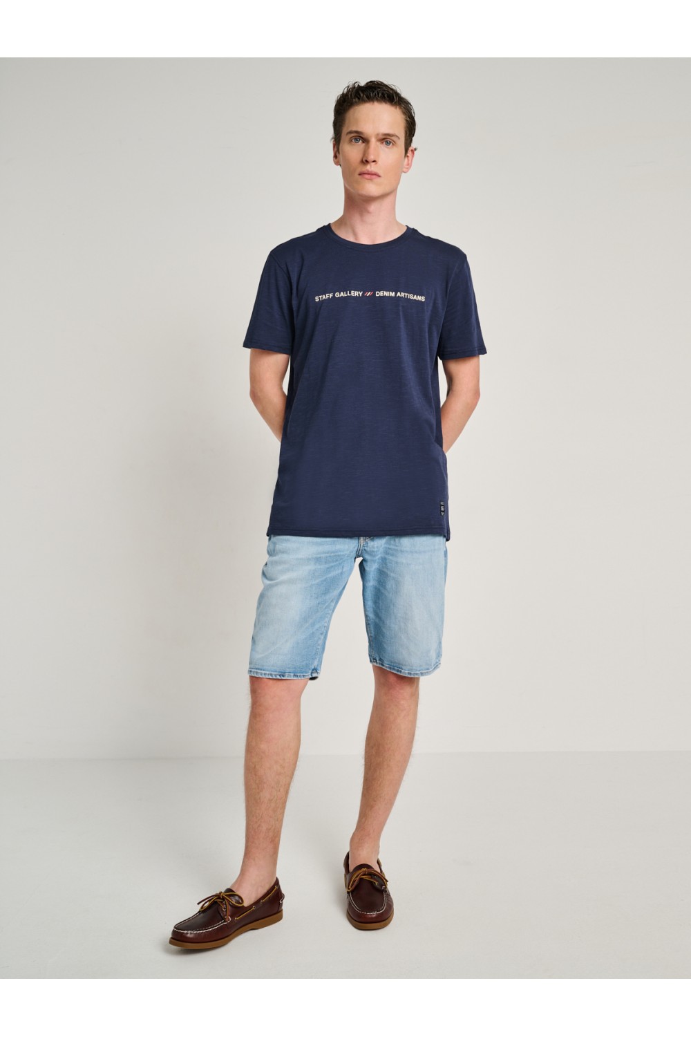 STAFF JEANS & CO PAOLO MAN SHORT BLUE 5-890.056.B3.055