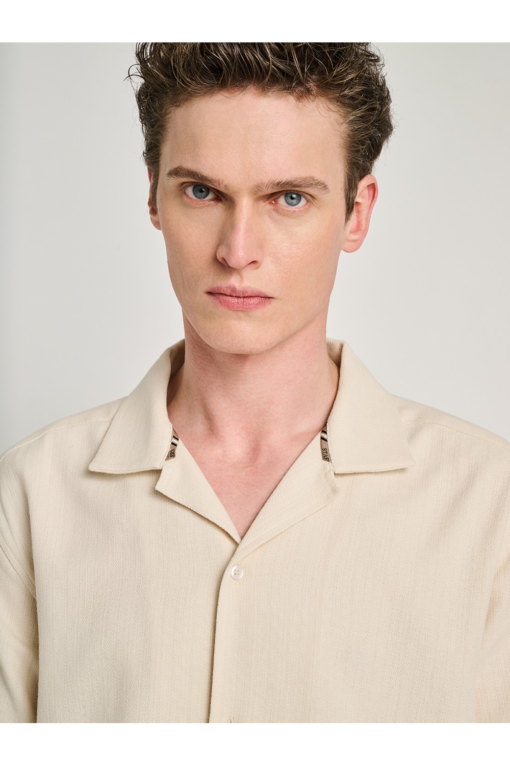 STAFF JEANS & CO OCEAN MAN SHIRT OFF WHITE 61-201.055