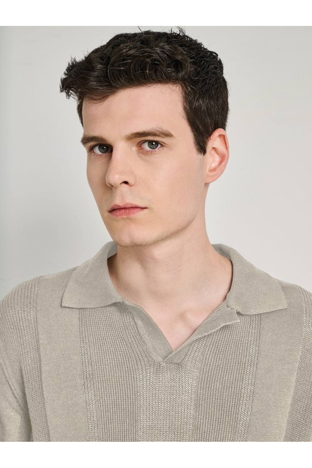 STAFF JEANS & CO EKTOR MAN KNIT POLO BEIGE 64-204.055