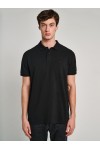 STAFF JEANS & CO THOMAS MAN POLO BLACK 64-401.055