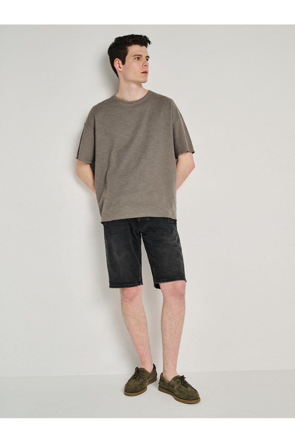 STAFF JEANS & CO JUSTIN MAN T-SHIRT GREY 64-025.055