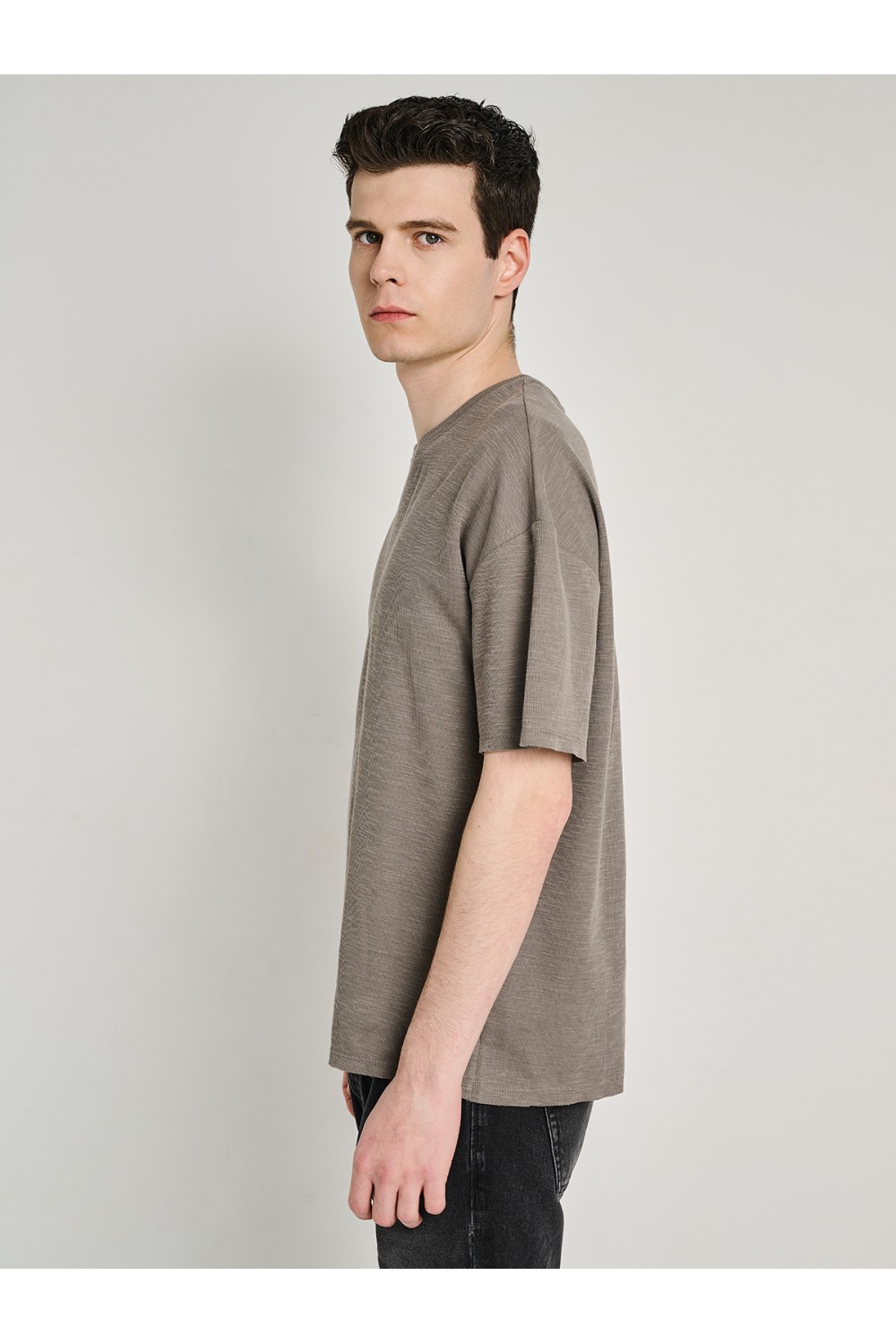 STAFF JEANS & CO JUSTIN MAN T-SHIRT GREY 64-025.055