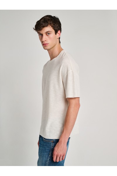 STAFF JEANS & CO JUSTIN MAN T-SHIRT OFF WHITE 64-025.055