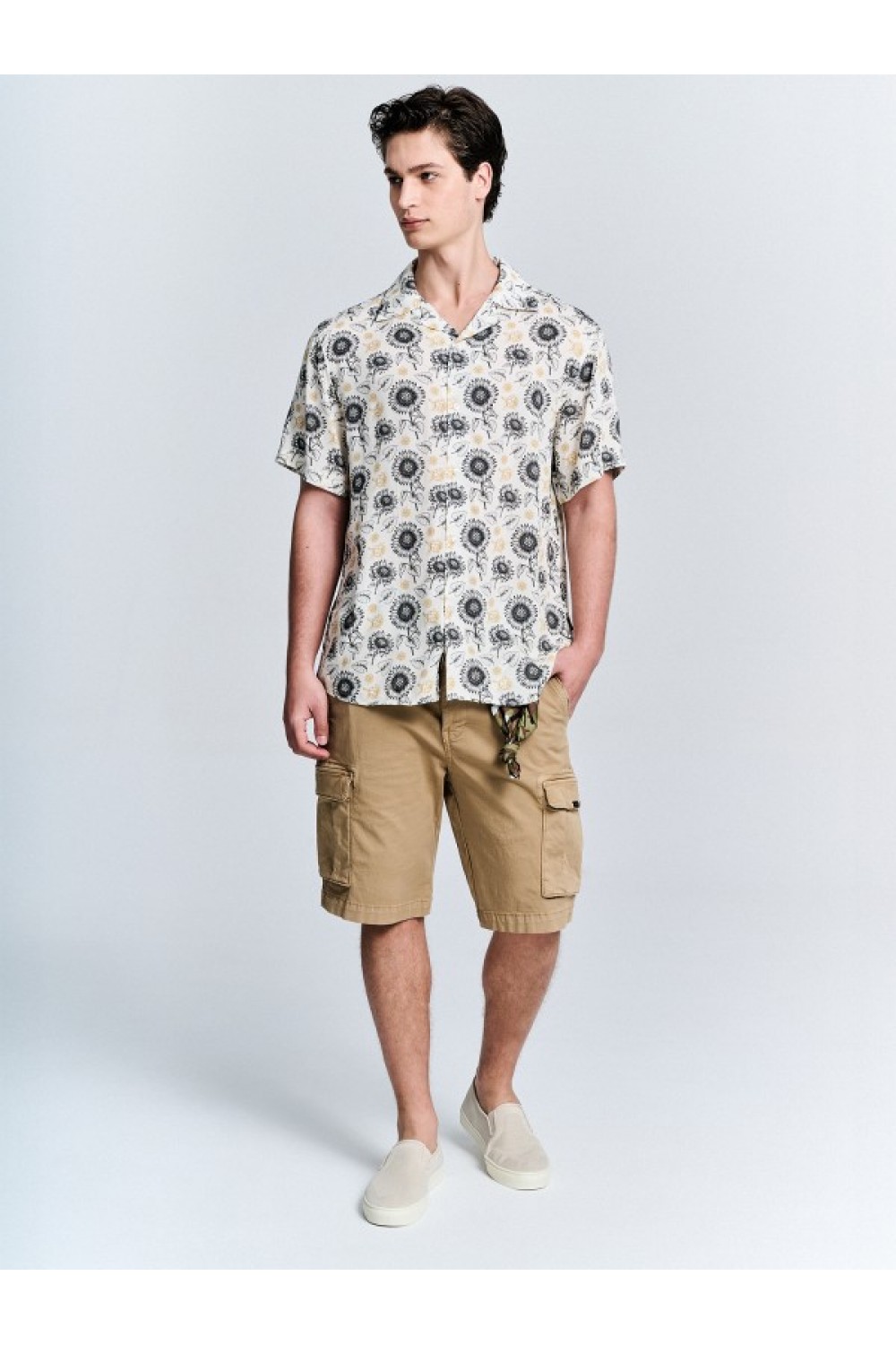 STAFF JEANS & CO RIO MAN SHORTSLEEVE SHIRT WHITE 61-210.051