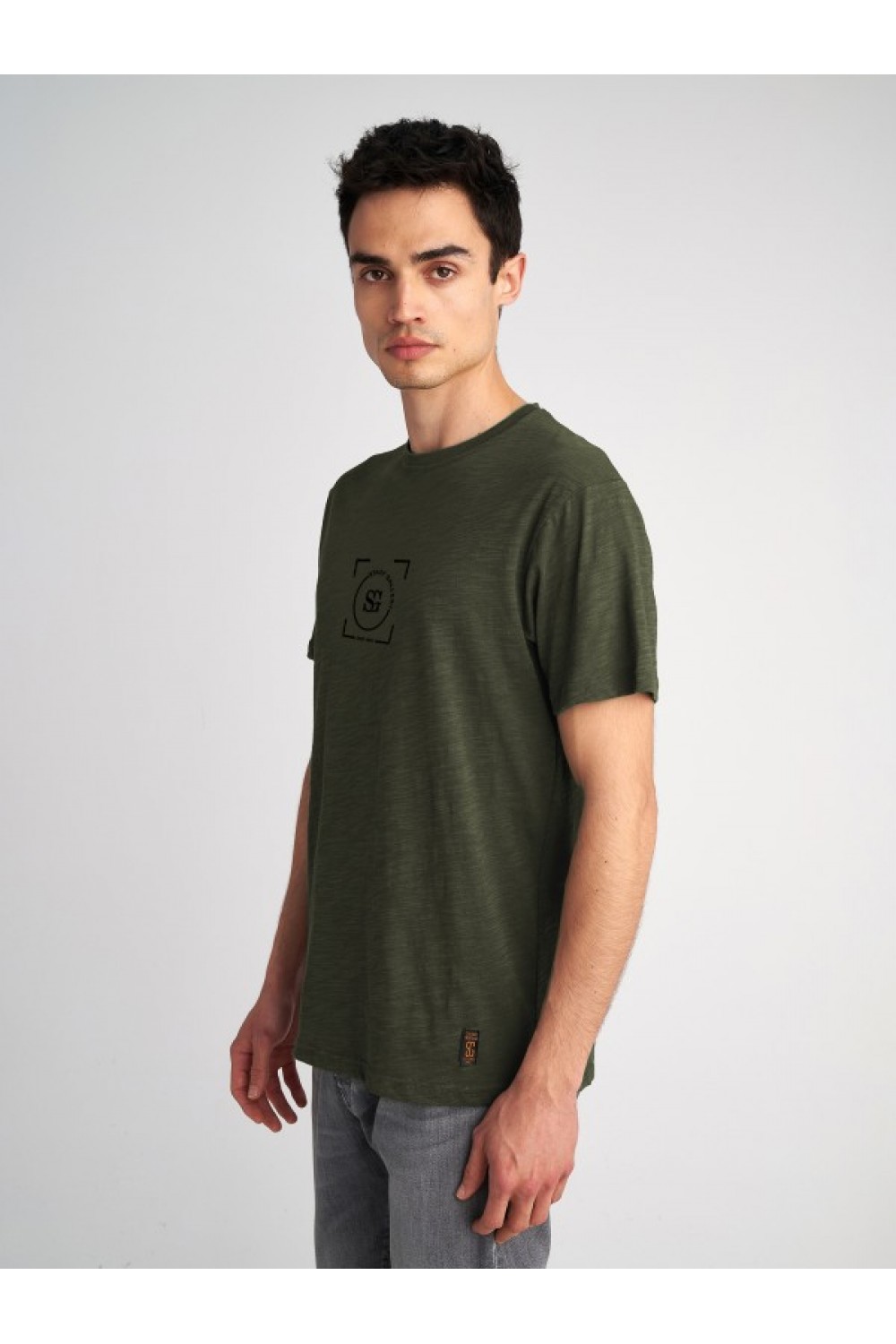 STAFF JEANS & CO JACK MAN T-SHIRT OLIVE 64-011.053