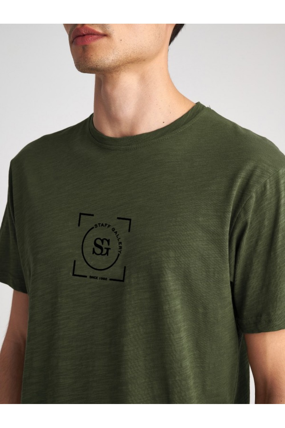 STAFF JEANS & CO JACK MAN T-SHIRT OLIVE 64-011.053