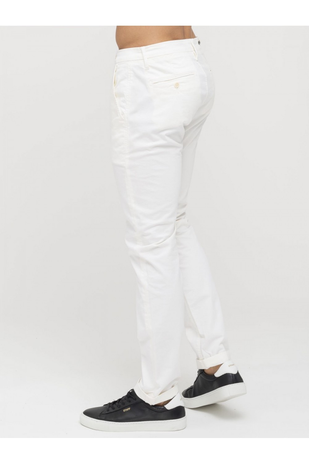 STAFF JEAN & CO CULTON MAN PANT WHITE 5-898.806.049