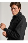 STAFF JEANS & CO MARLON MAN OVERSHIRT BLACK 61-112.054