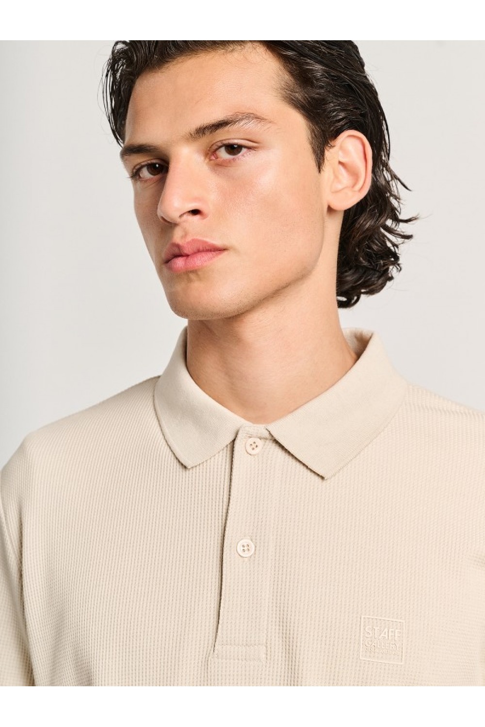 STAFF JEANS & CO CEDRIC LONGSLEEVE POLO SALMON 64-320.054