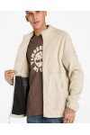 TIMBERLAND FULL ZIP POLAR FLEECE JACKET ECRU TB0A6HM3CY2