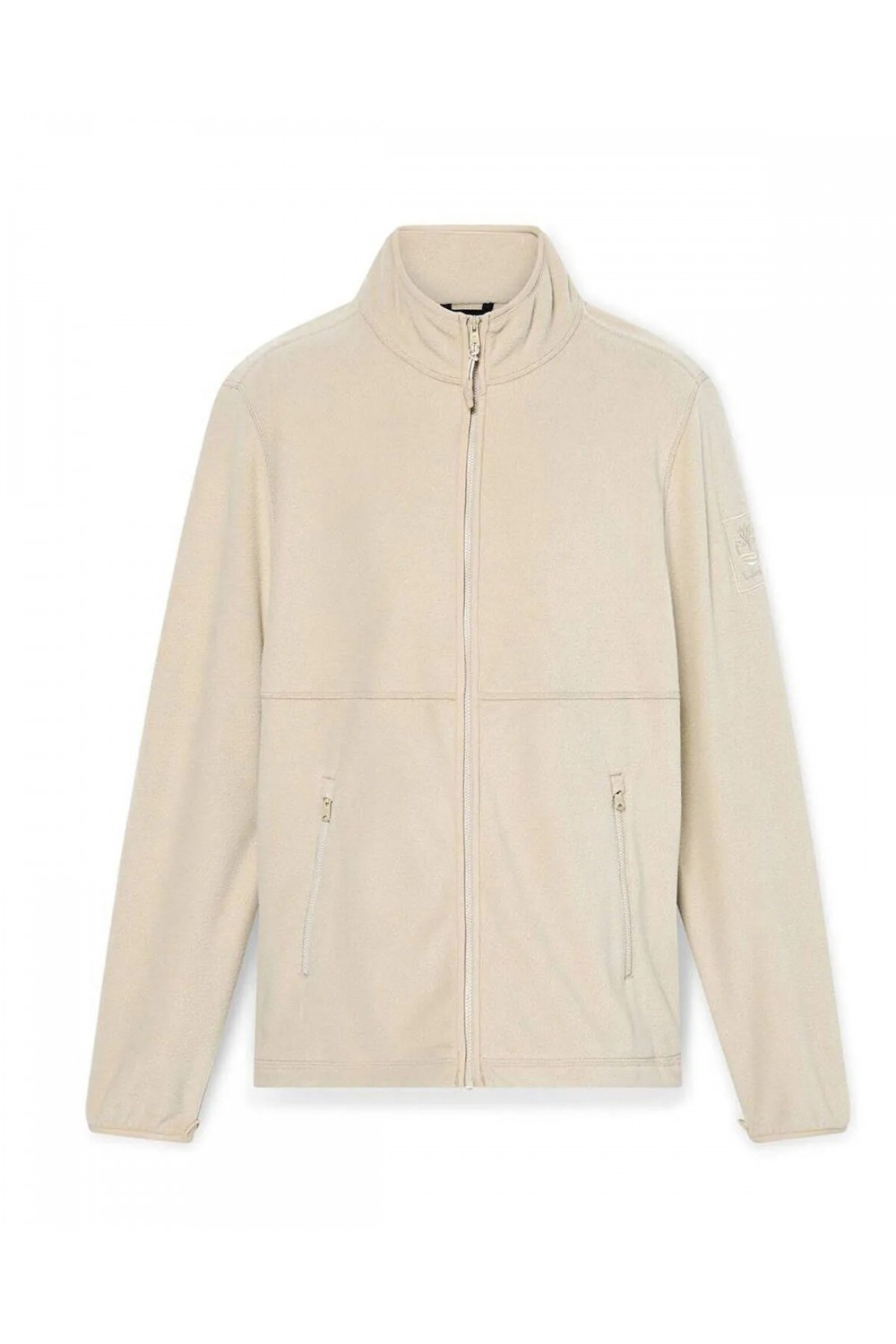 TIMBERLAND FULL ZIP POLAR FLEECE JACKET ECRU TB0A6HM3CY2