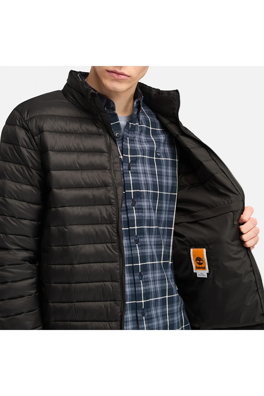 TIMBERLAND PUFFER JACKET AXIS PEAK DURABLE WATER REPELLENT BLACK TB0A5WNU001