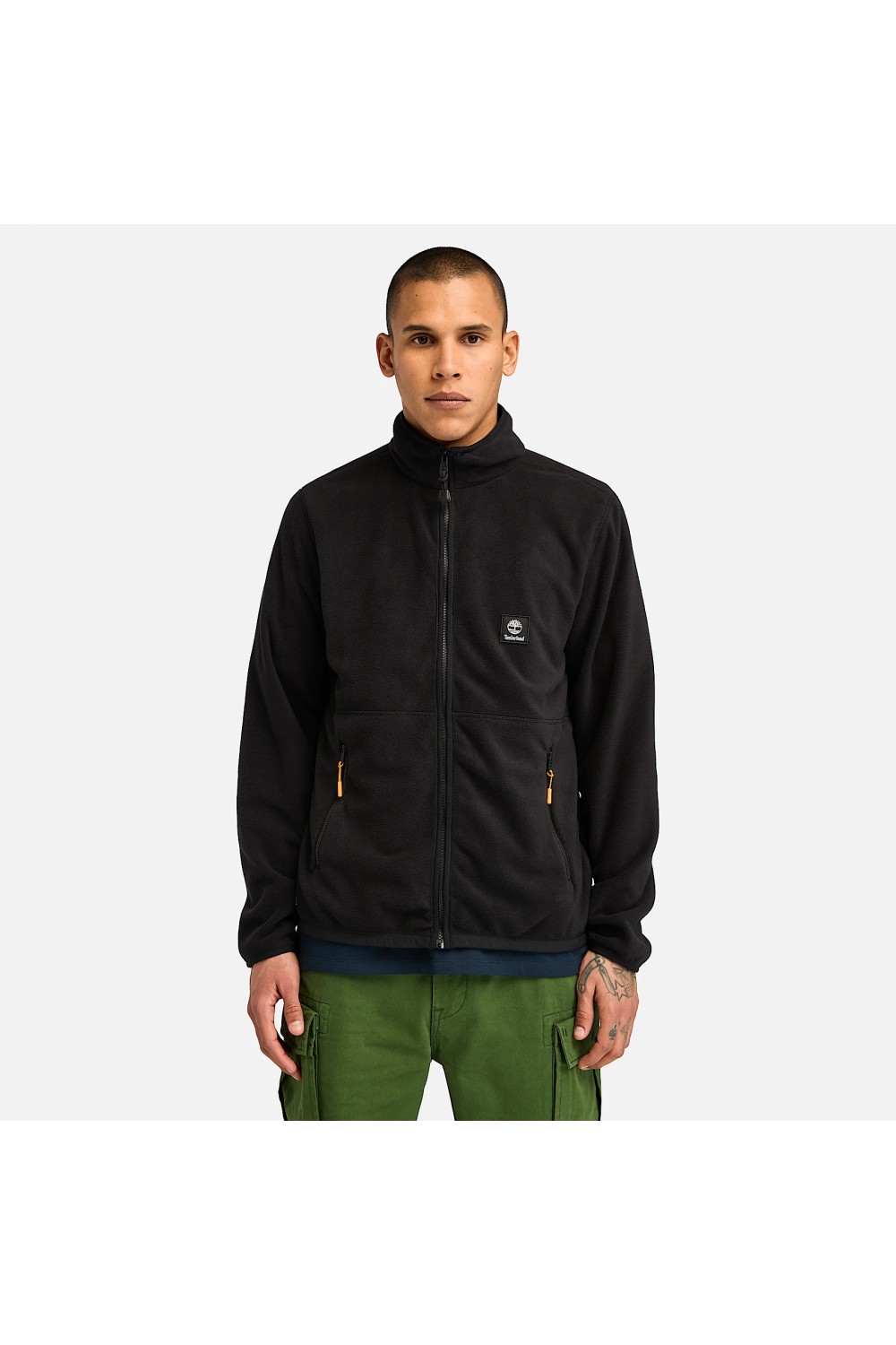 TIMBERLAND POLLAR FLEECE FULL ZIP BLACK TB0A62EY001