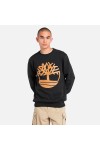 TIMBERLAND HOODIE TREE LOGO BLACK TB0A2BJ8P56