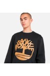 TIMBERLAND HOODIE TREE LOGO BLACK TB0A2BJ8P56