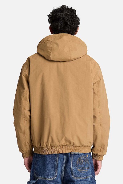 TIMBERLAND WATERPROOF INSULATED BOMBER JACKET BEIGE TBC0YH78