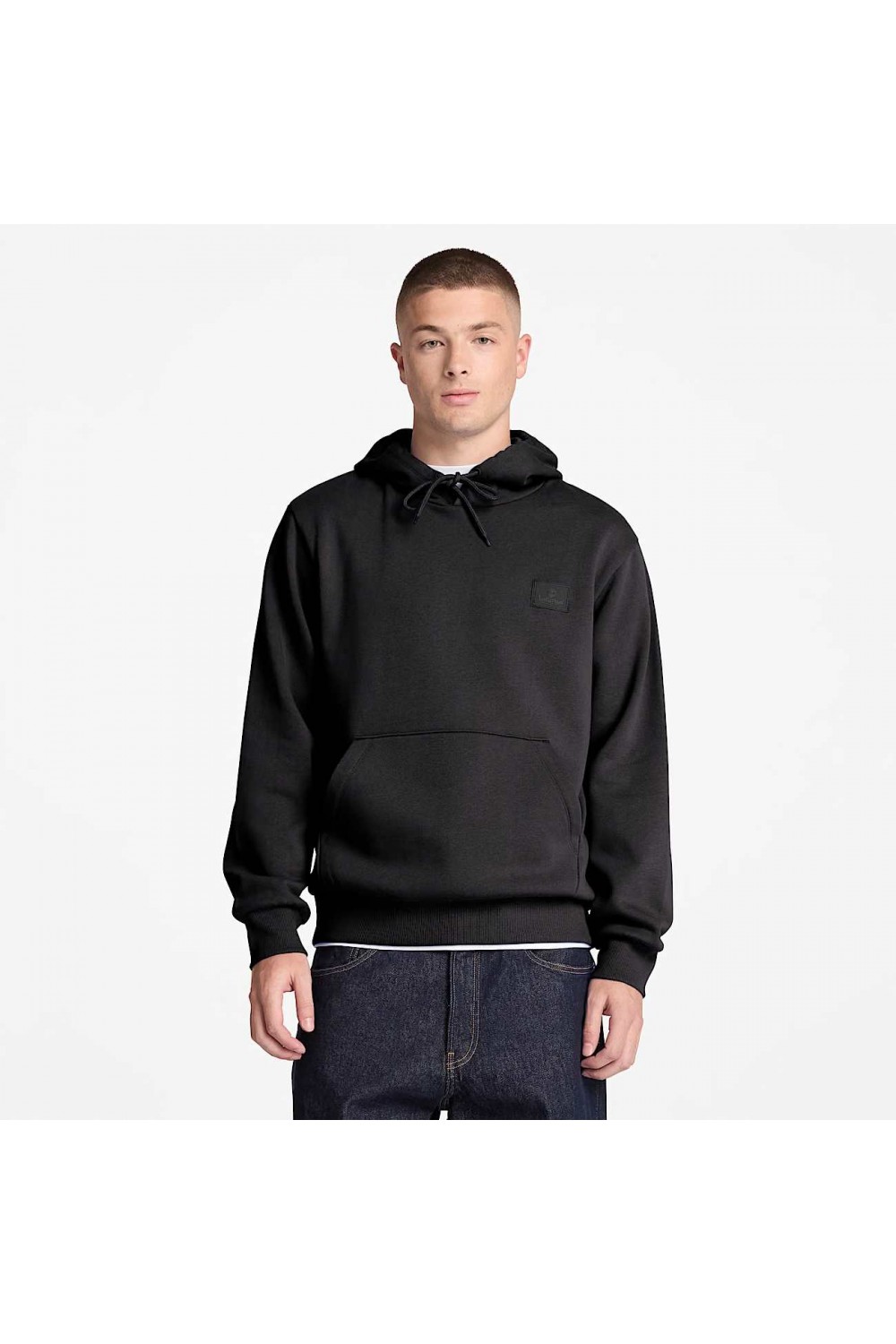 TIMBERLAND SILICON BADGE HOODIE BLACK TBC0YH9T