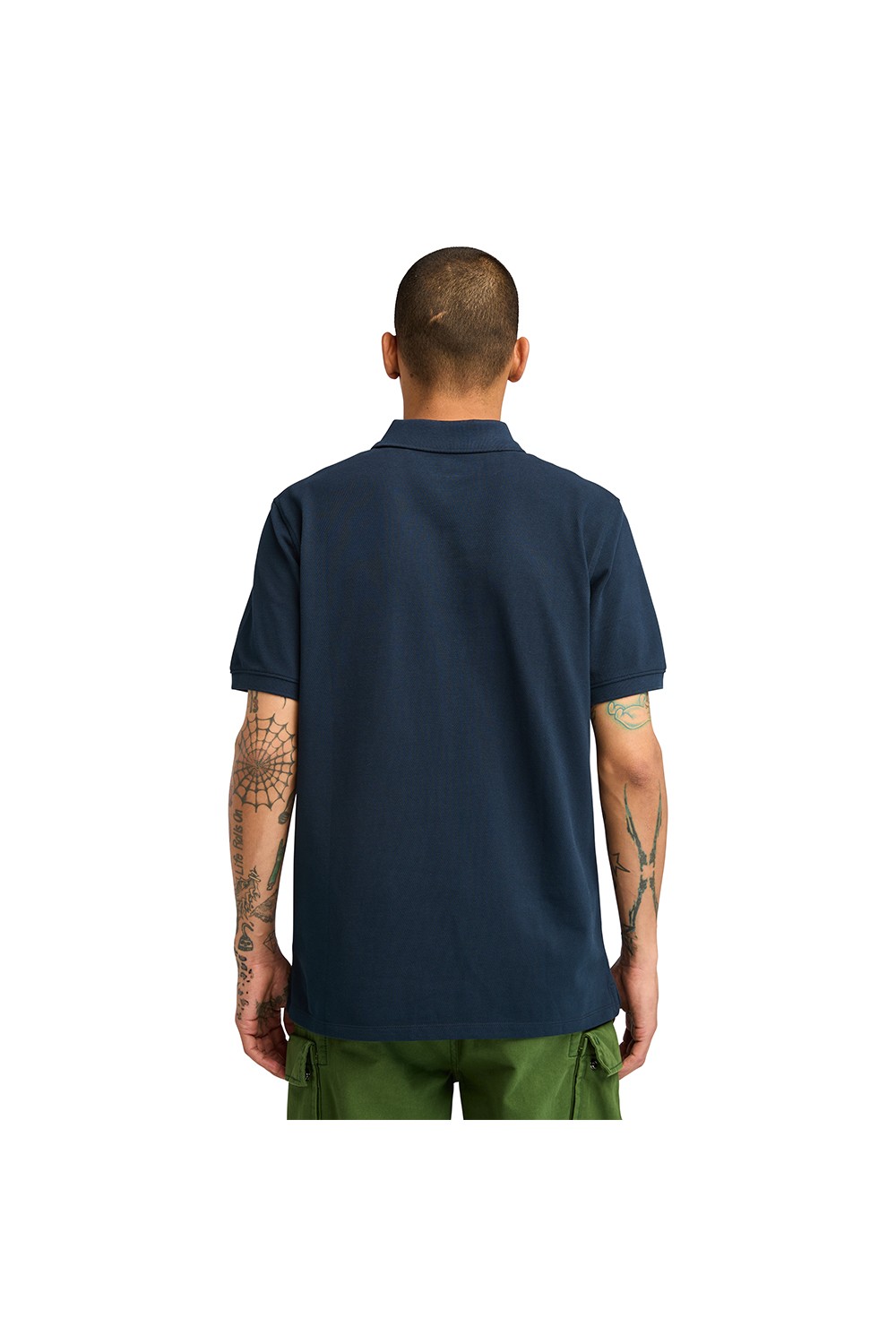 TIMBERLAND MILLERS RIVER PIQUE SHORT SLEEVE POLO DARK SAPPHIRE TB0A6VDP433