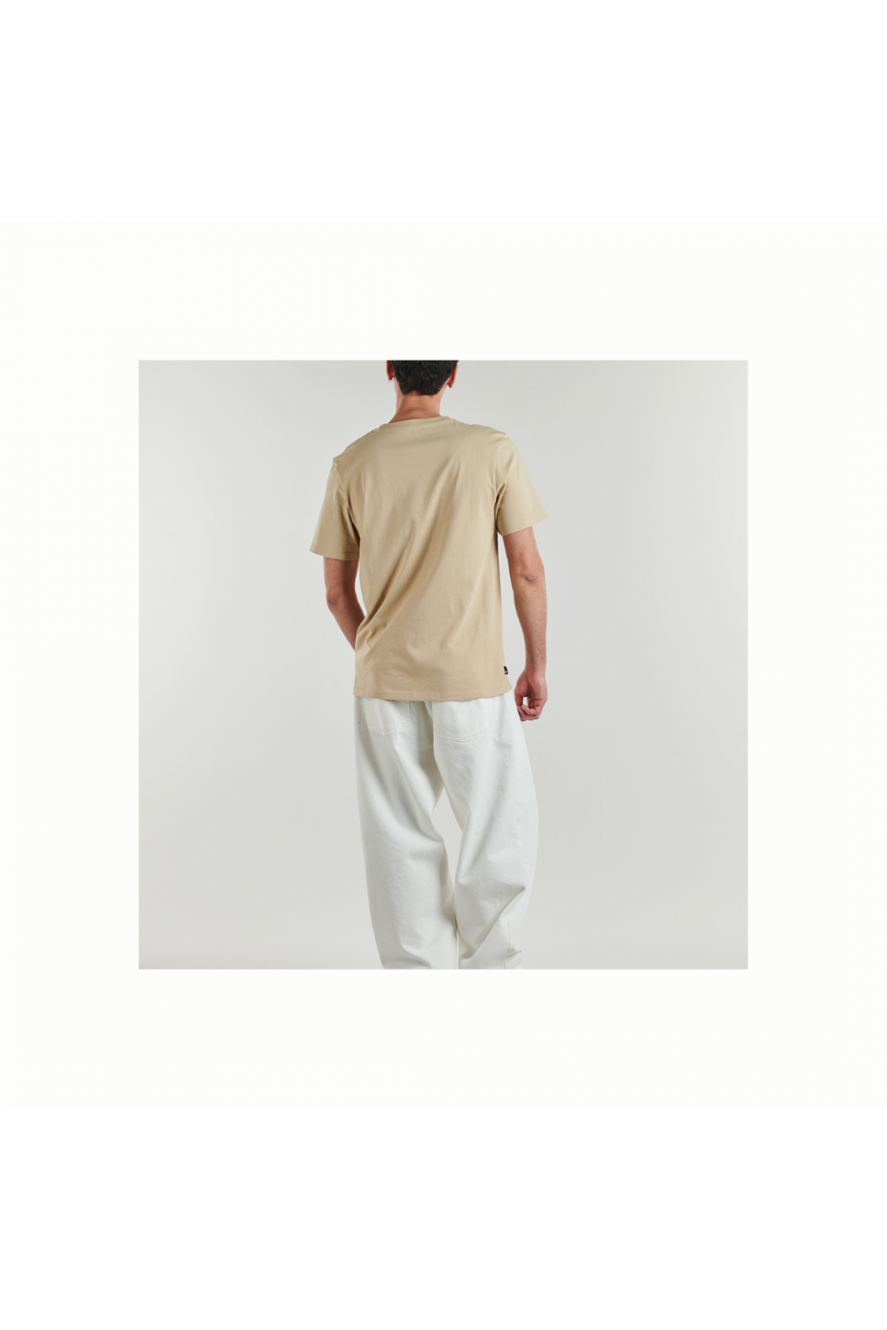 TIMBERLAND SS KENNEBEC RIVER TREE LOGO TEE BEIGE TB0A2C2RY94