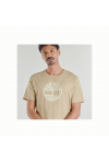 TIMBERLAND SS KENNEBEC RIVER TREE LOGO TEE BEIGE TB0A2C2RY94